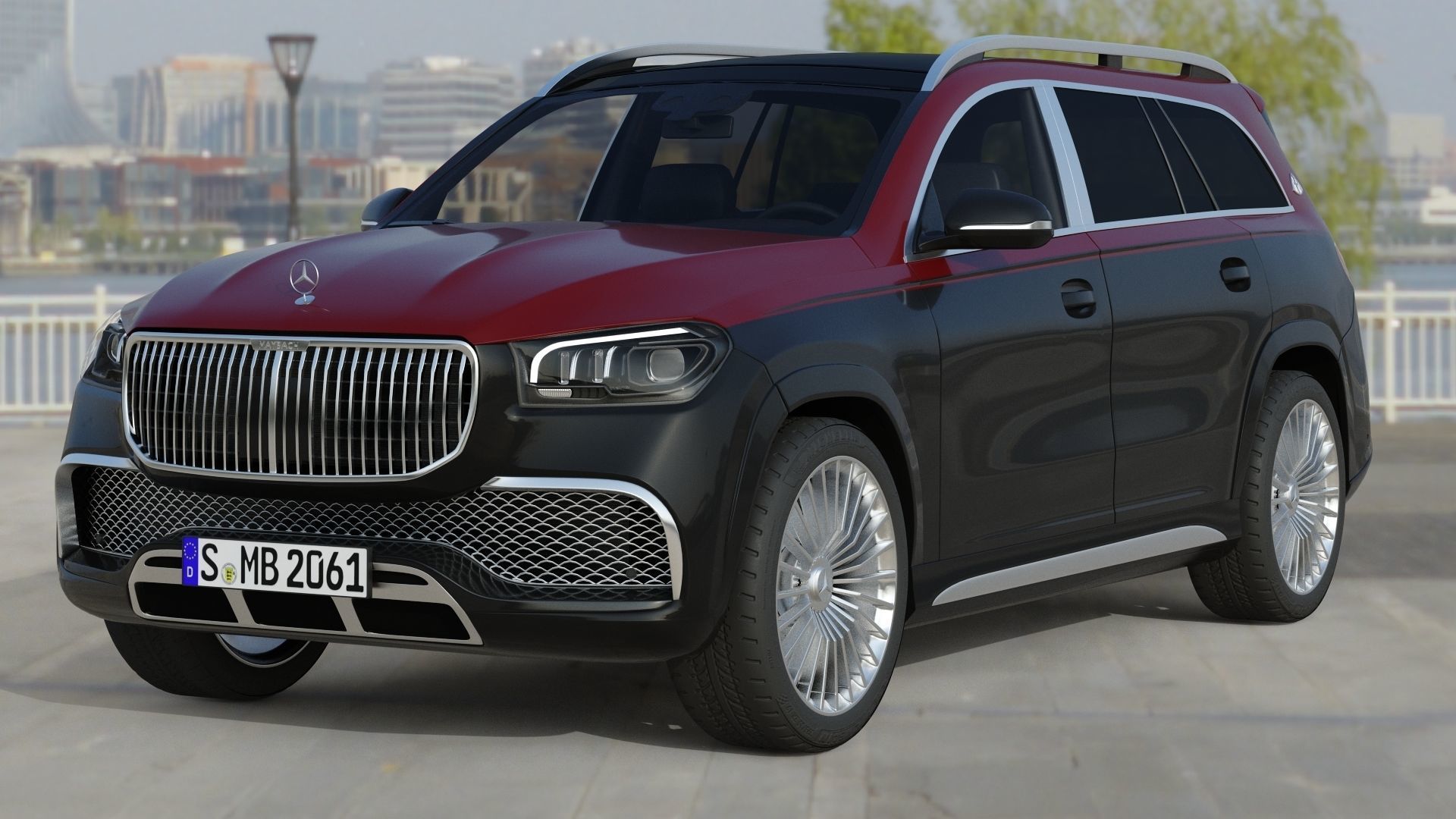 Mercedes-Maybach GLS 600 4MATIC 3D model_11