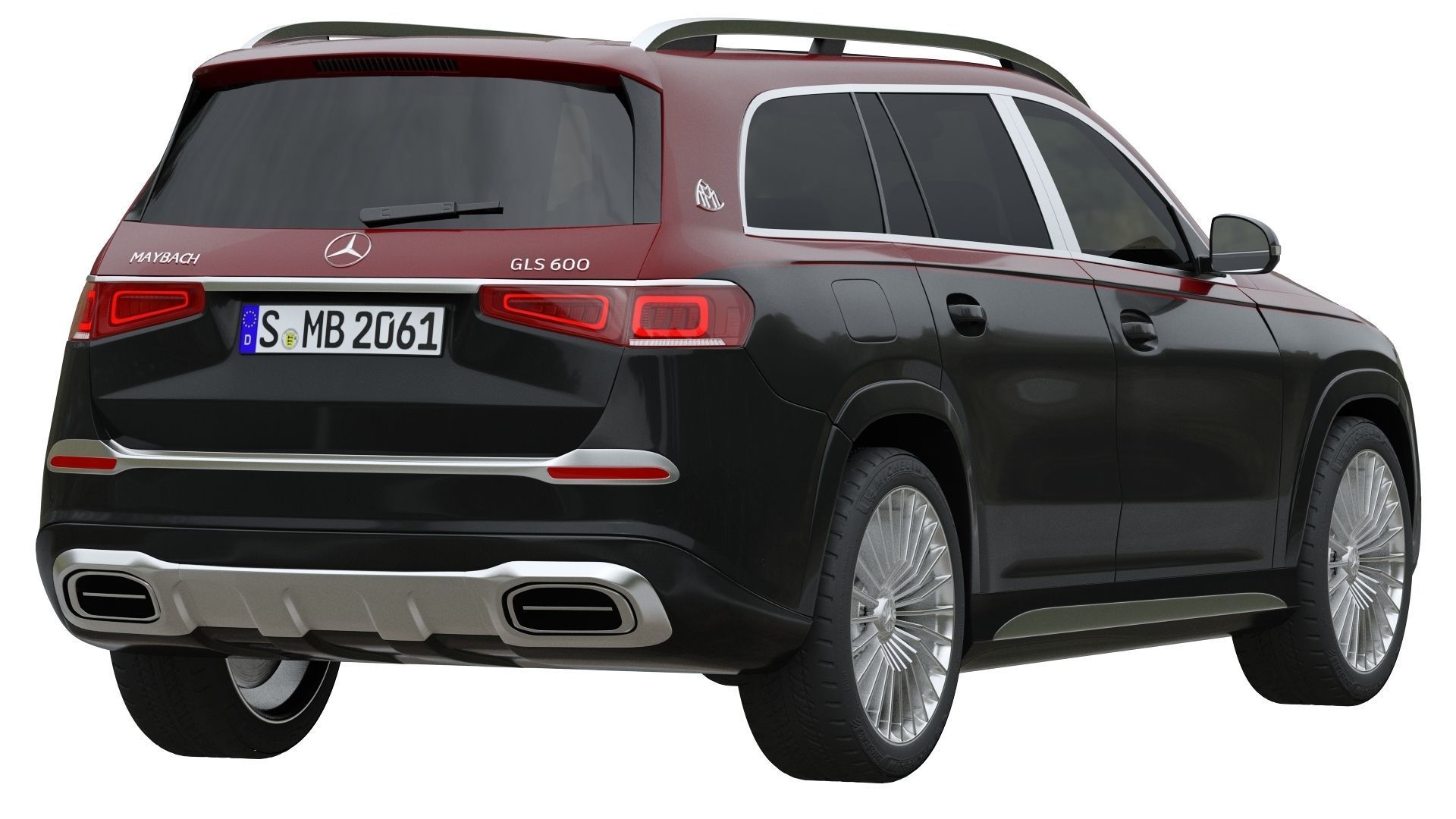 Mercedes-Maybach GLS 600 4MATIC 3D model_4