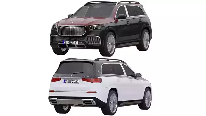 Mercedes-Maybach GLS 600 4MATIC 3D model