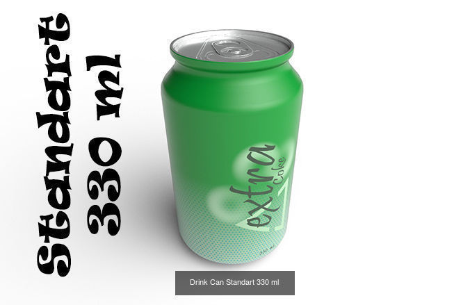 Drink Can Collection 01 - 14 Models _14