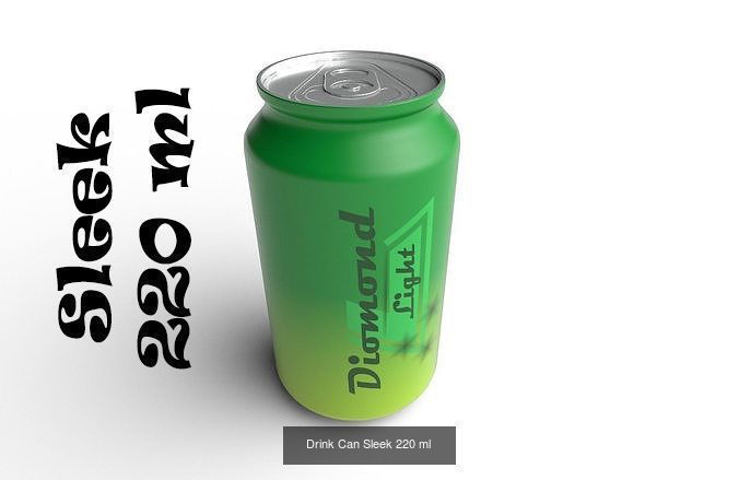 Drink Can Collection 01 - 14 Models _2