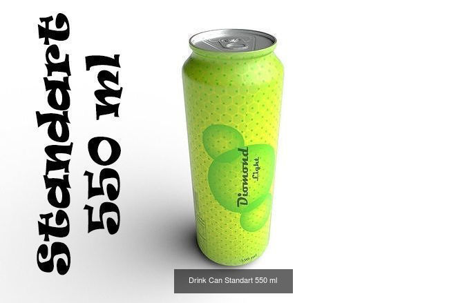 Drink Can Collection 01 - 14 Models _8