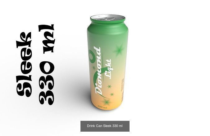 Drink Can Collection 01 - 14 Models _5