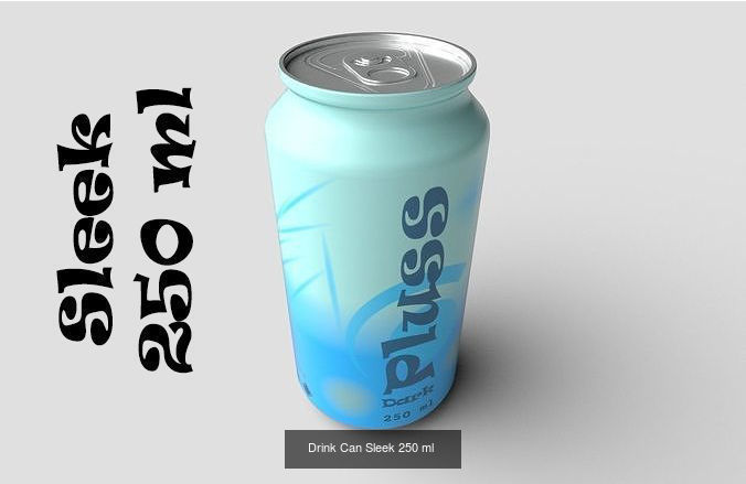 Drink Can Collection 01 - 14 Models _3