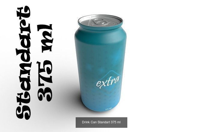 Drink Can Collection 01 - 14 Models _12