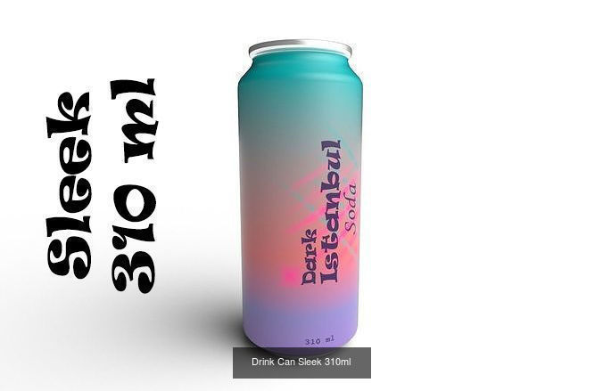 Drink Can Collection 01 - 14 Models _4