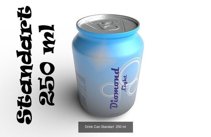 Drink Can Collection 01 - 14 Models _7