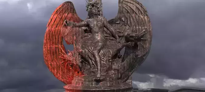 Dark Angel Throne Queen 2