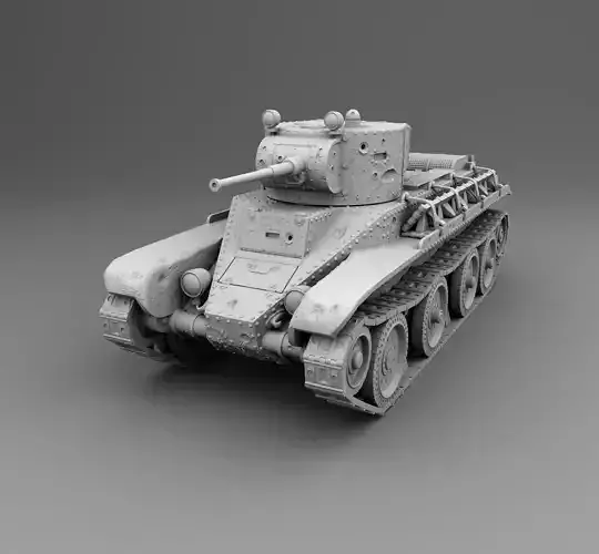 USSR tank BT-5 3D print model