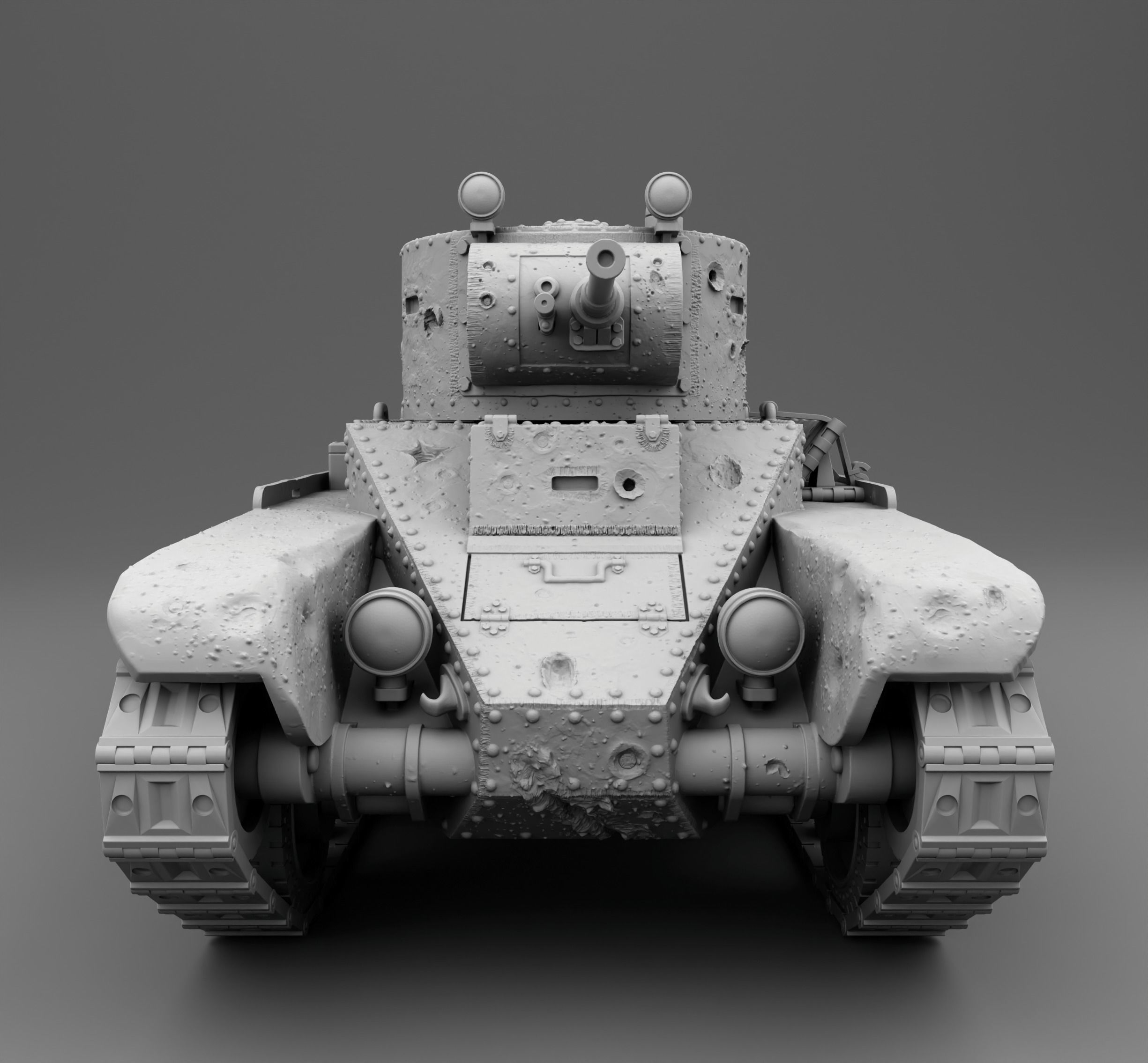 USSR tank BT-5 3D print model_4
