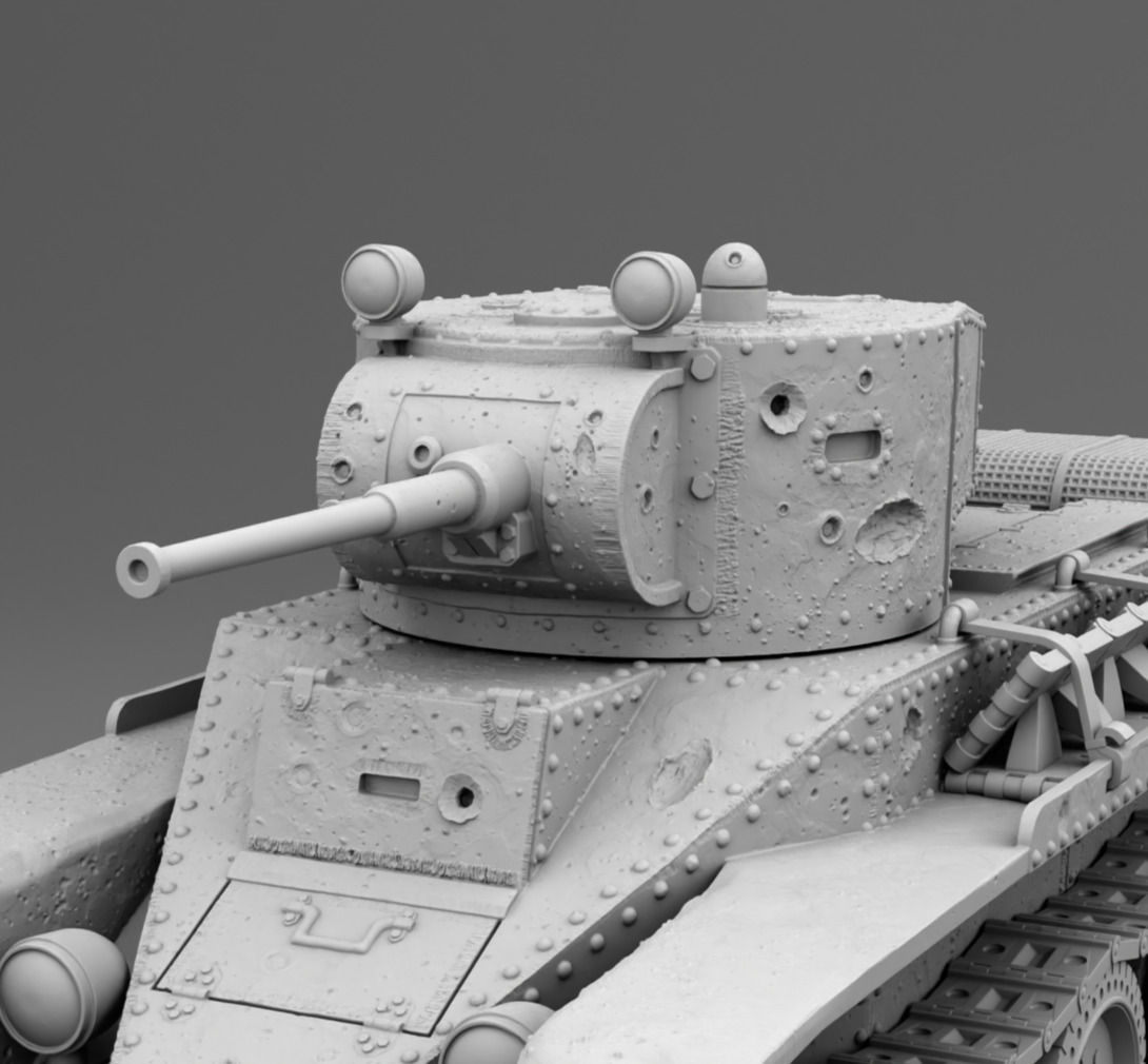 USSR tank BT-5 3D print model_6