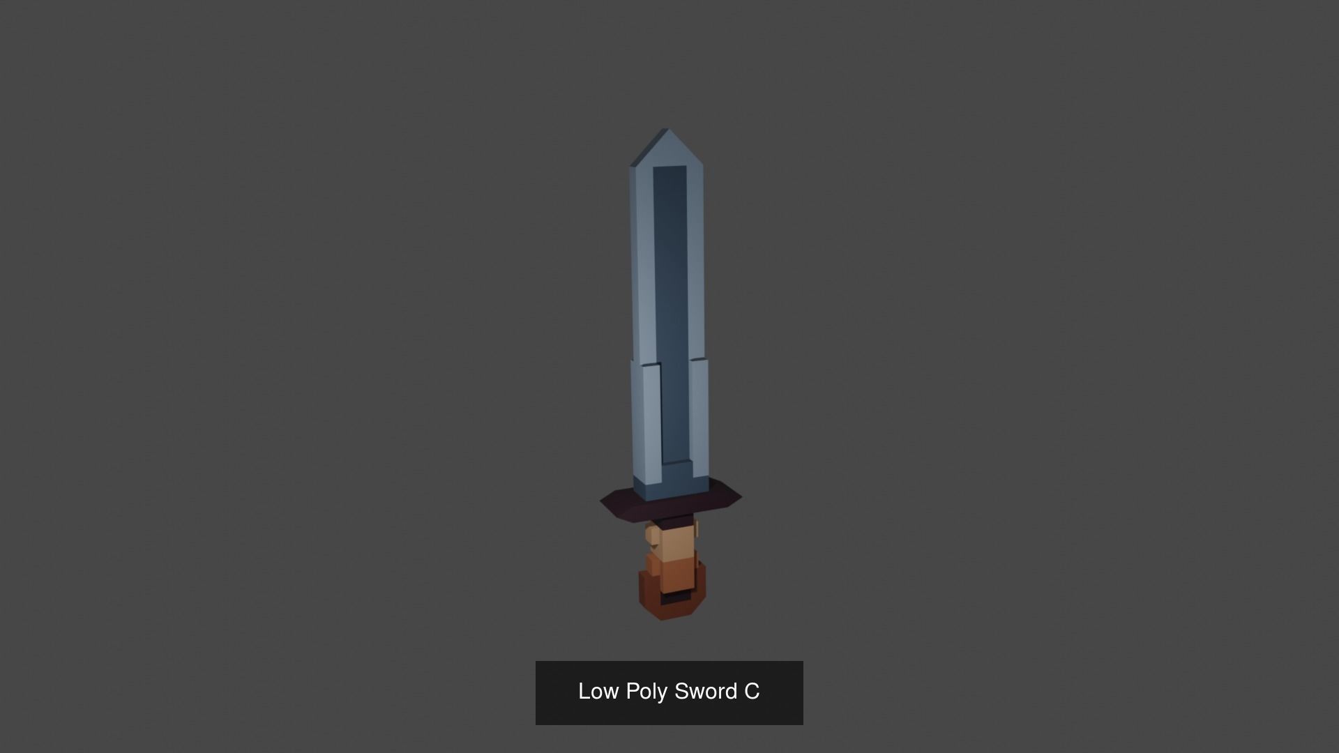 Low poly collection sword _2