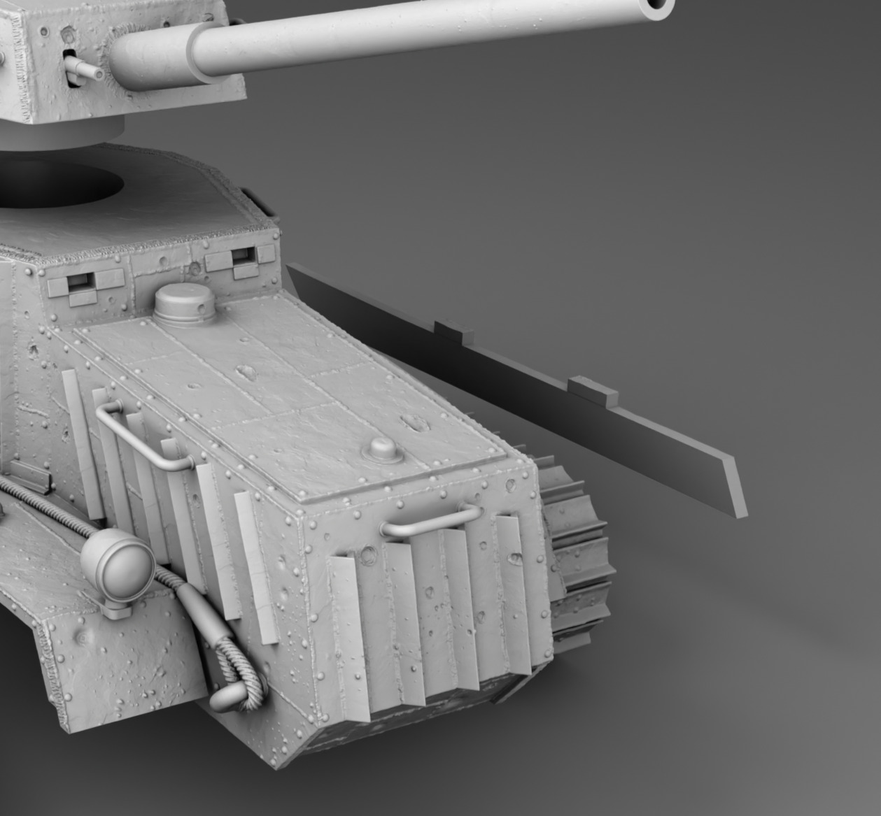 USSR tank Htz-16 3D print model_14
