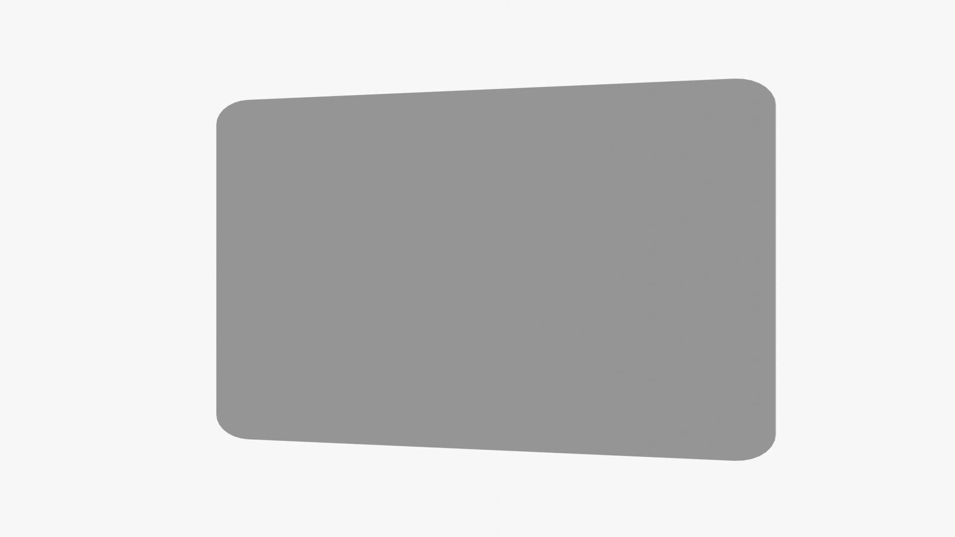 Debit Card Low-poly 3D model_8