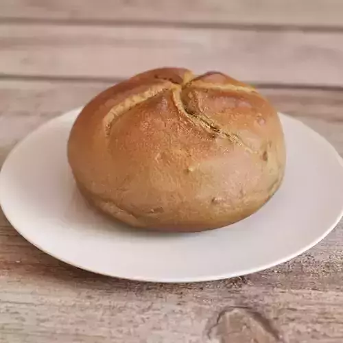 Dark Bread Bun Low-Poly Low-poly 3D model