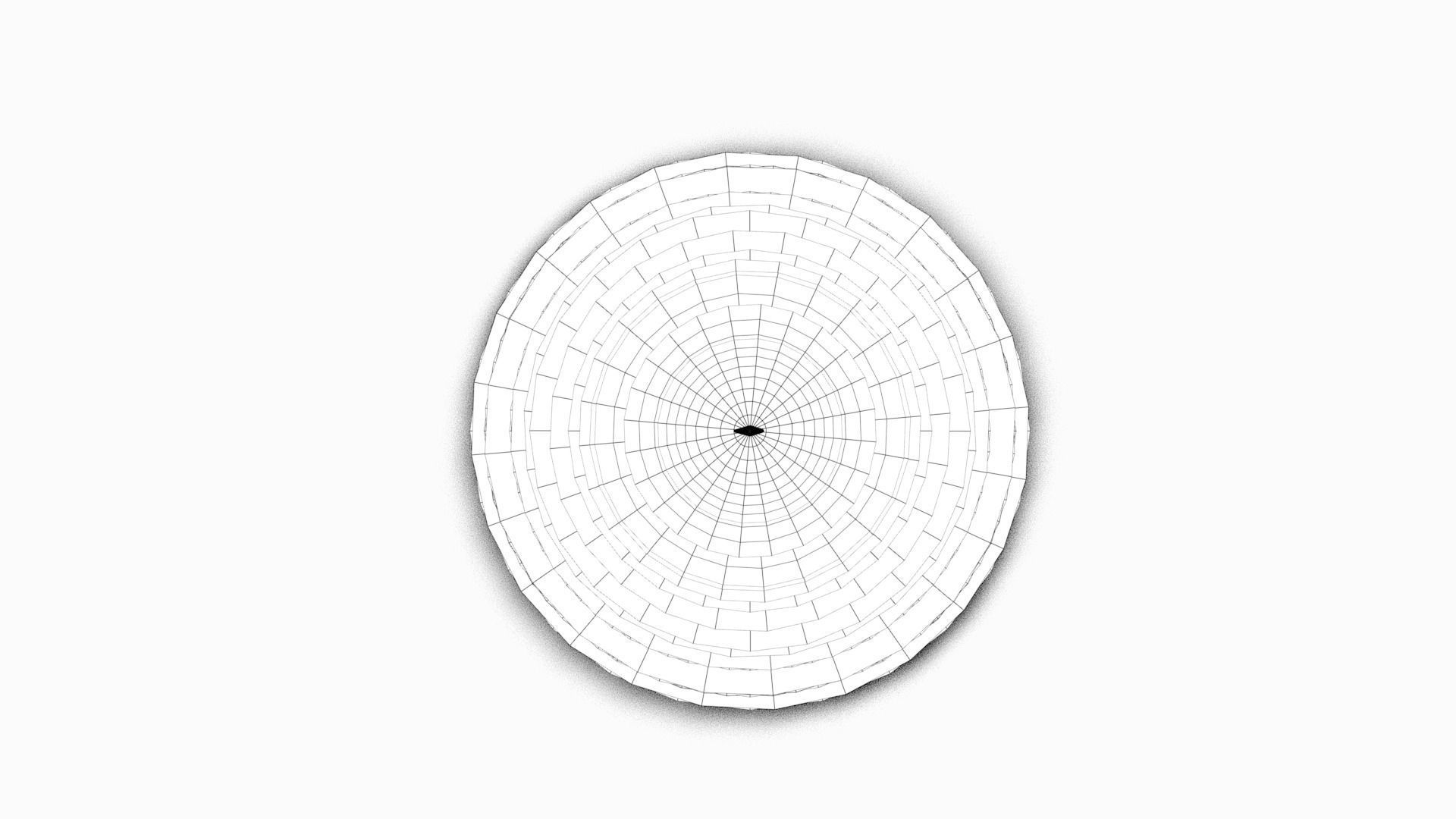 hay stack Low-poly 3D model_17