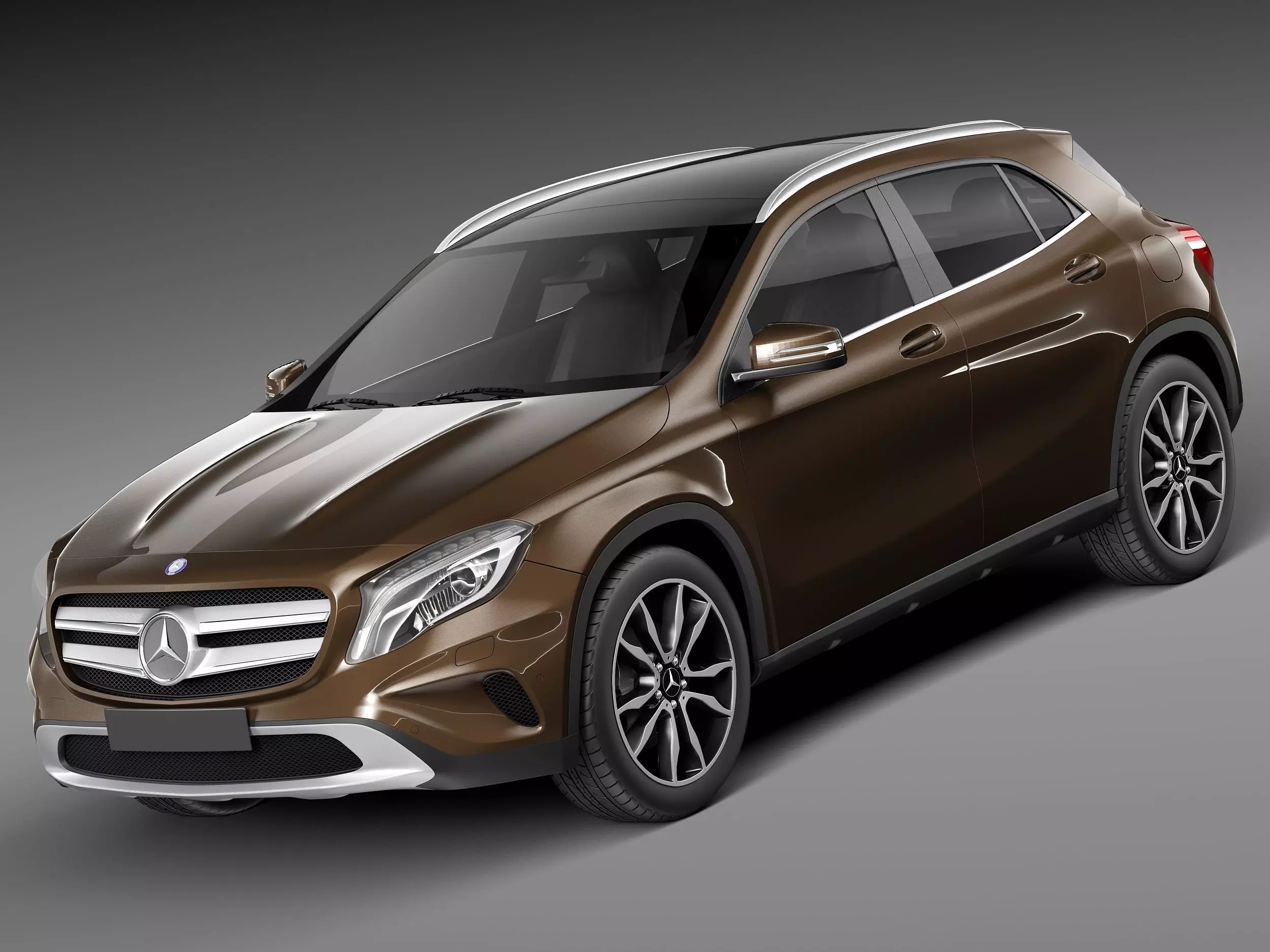 Mercedes-Benz GLA 2014 3D model_0