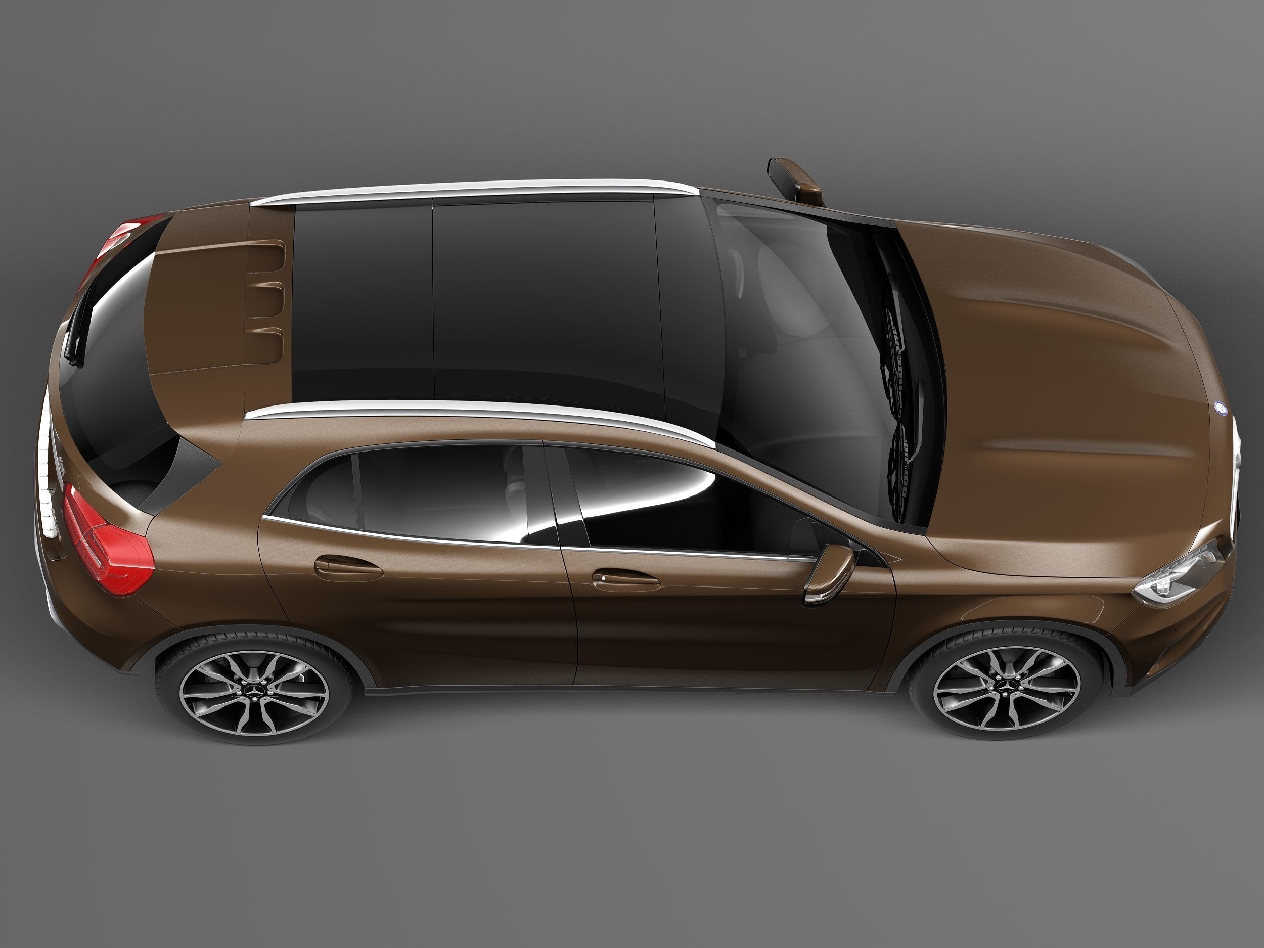 Mercedes-Benz GLA 2014 3D model_7