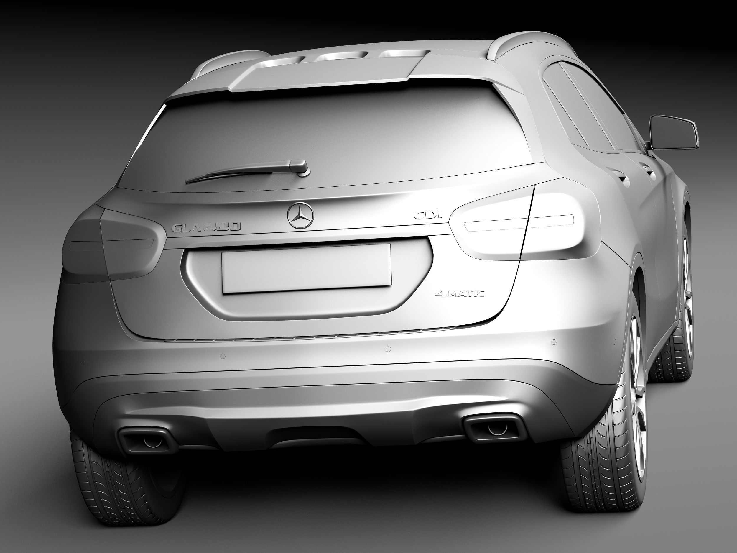 Mercedes-Benz GLA 2014 3D model_13