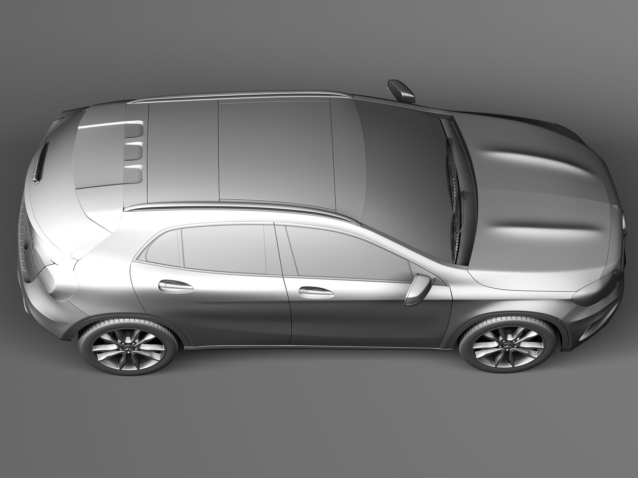 Mercedes-Benz GLA 2014 3D model_15