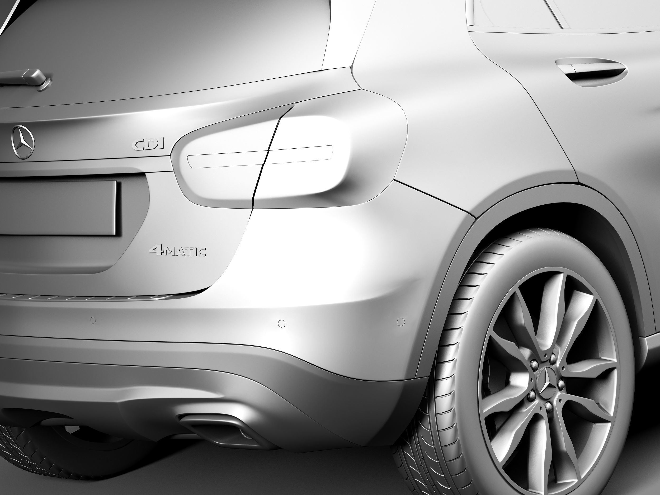 Mercedes-Benz GLA 2014 3D model_11