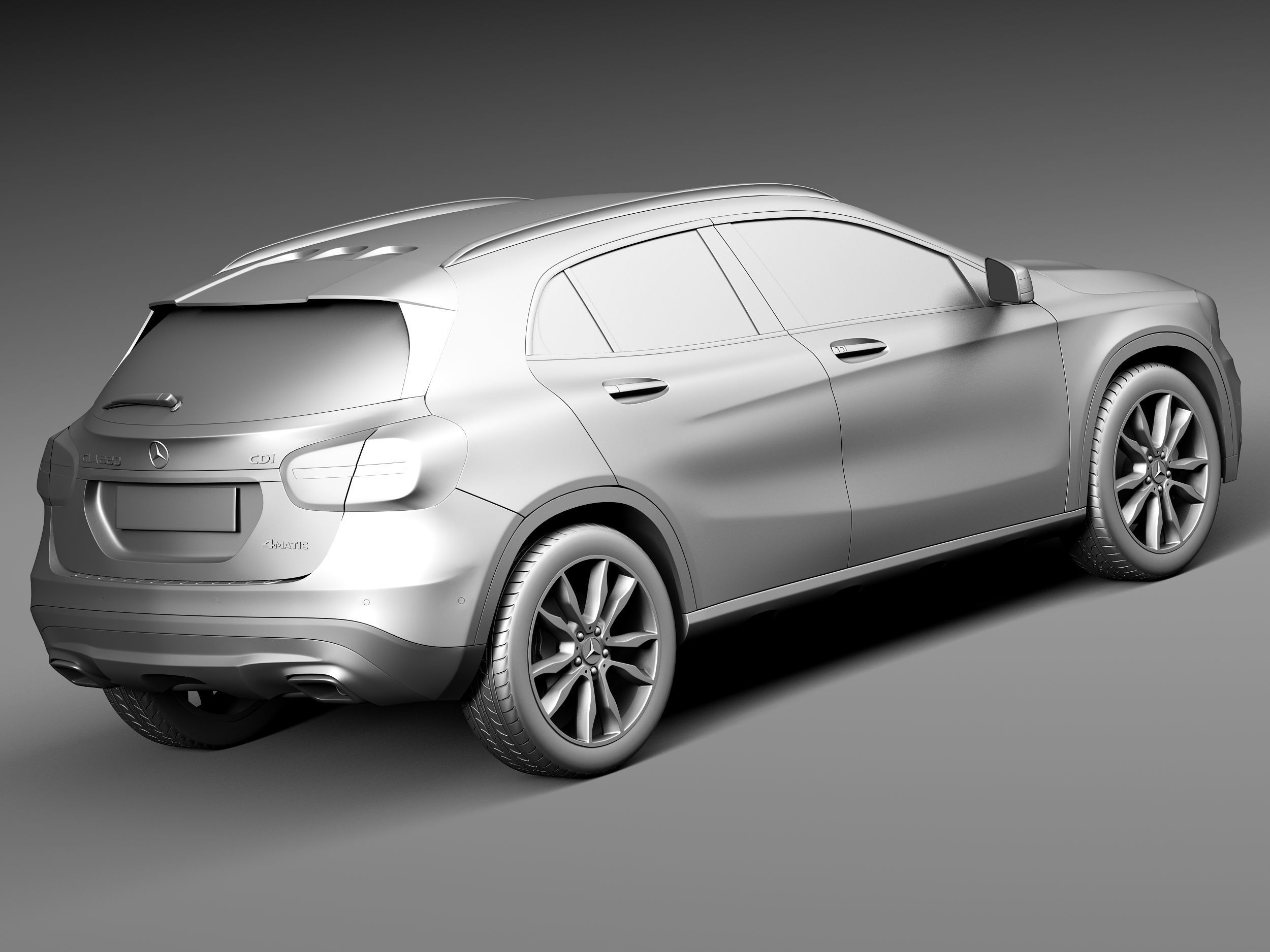 Mercedes-Benz GLA 2014 3D model_12
