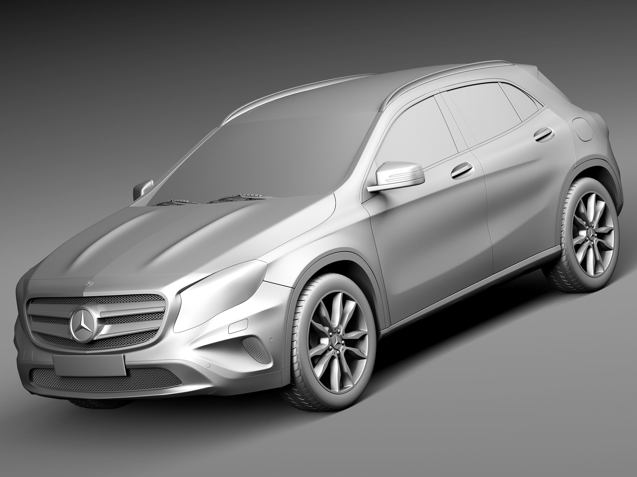 Mercedes-Benz GLA 2014 3D model_8