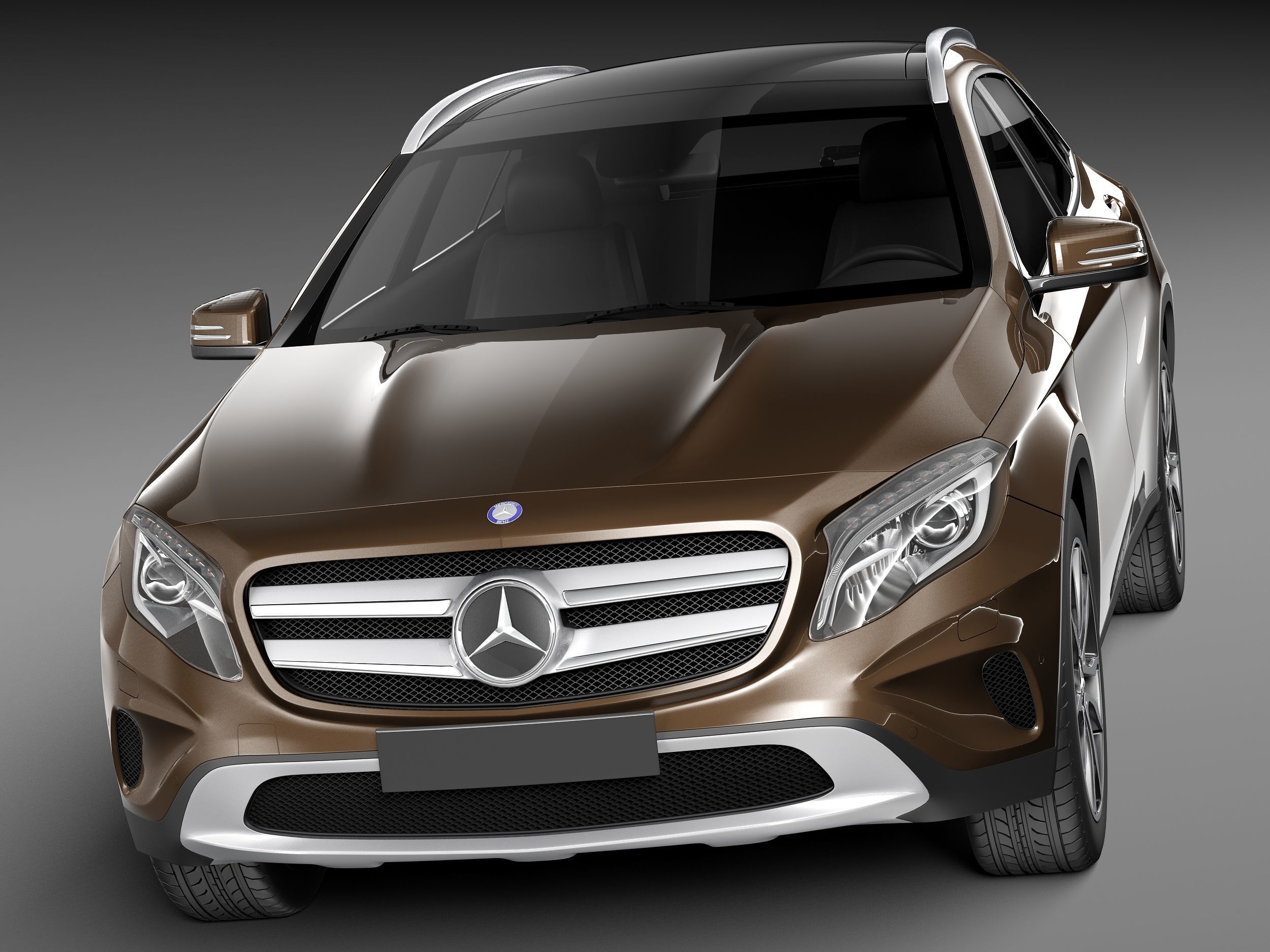 Mercedes-Benz GLA 2014 3D model_1