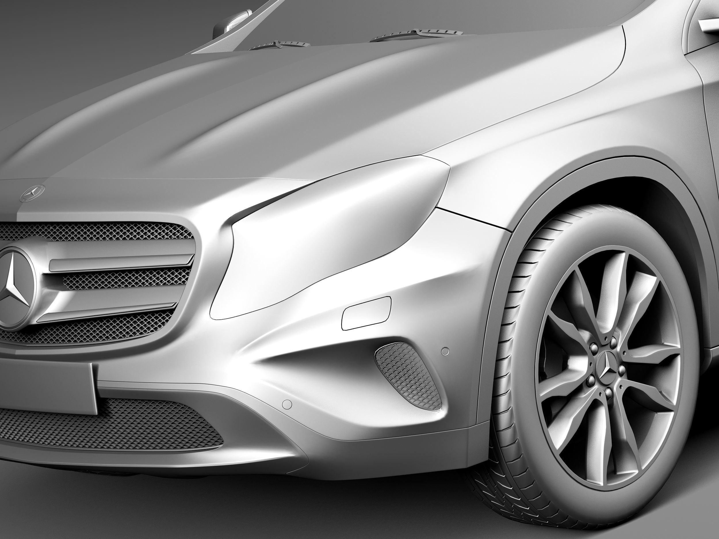 Mercedes-Benz GLA 2014 3D model_10