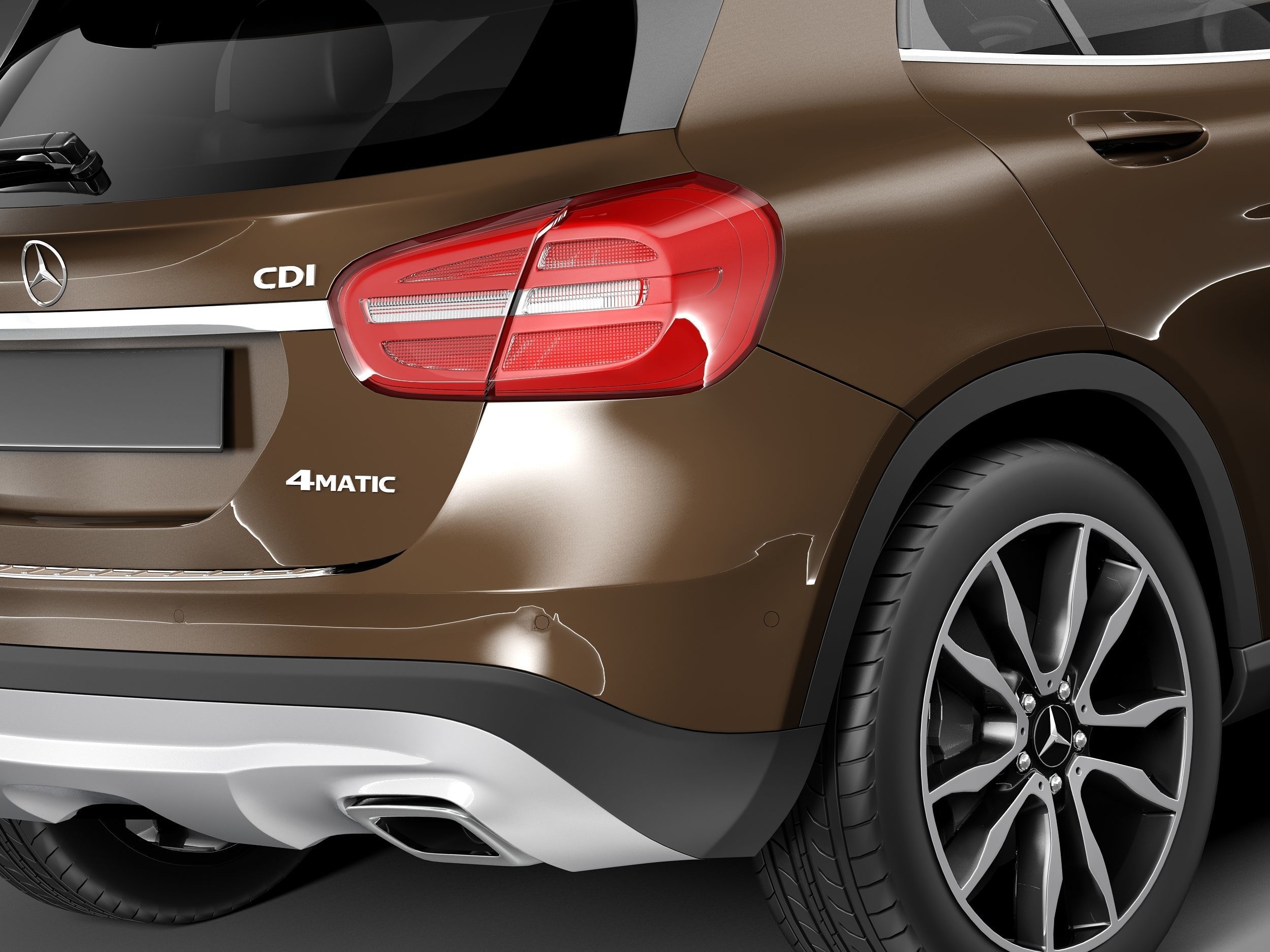 Mercedes-Benz GLA 2014 3D model_3