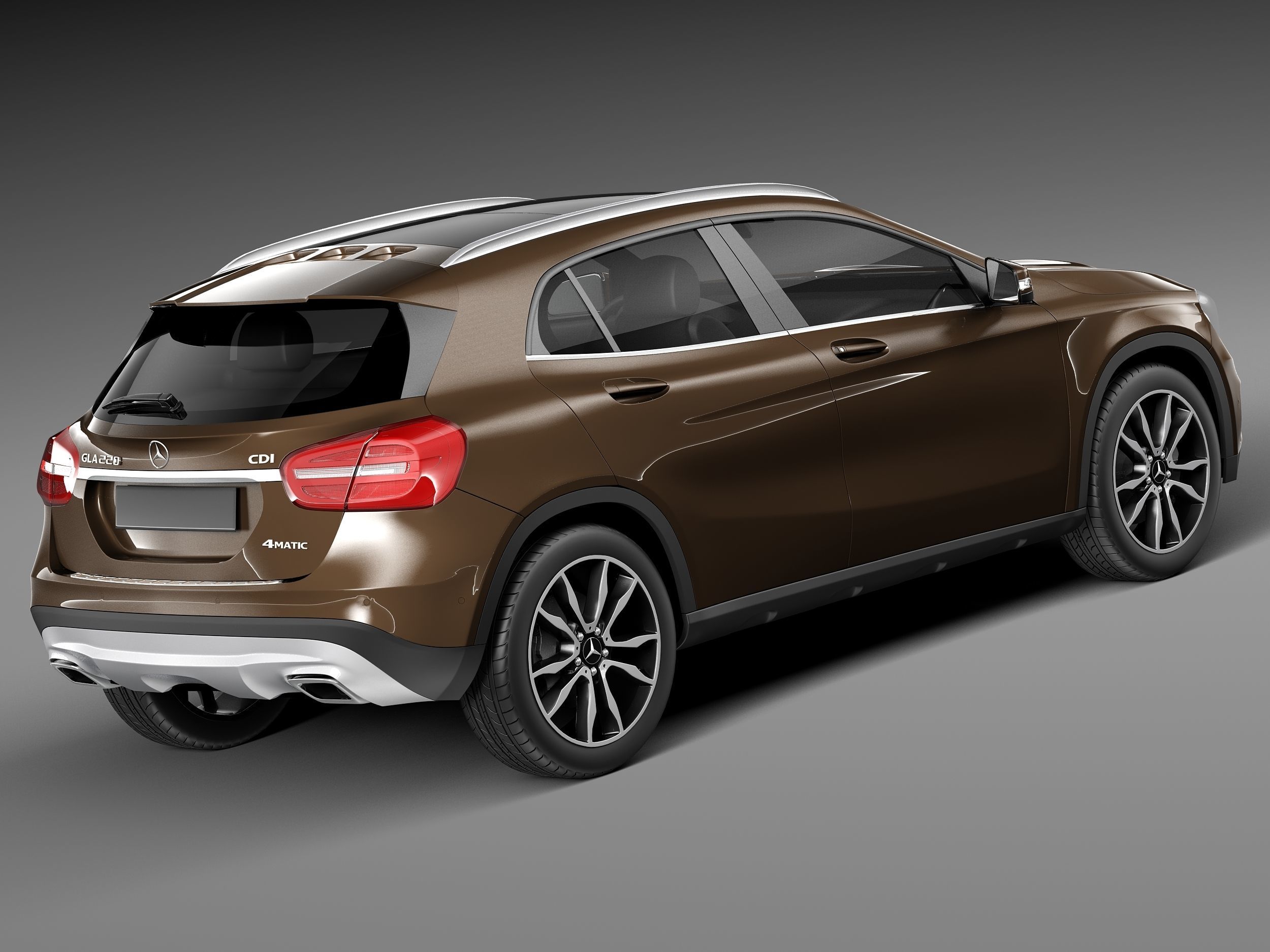 Mercedes-Benz GLA 2014 3D model_4