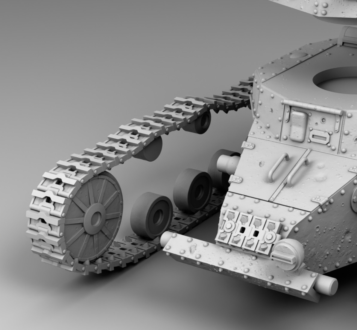 USSR tank T-18 3D print model_16