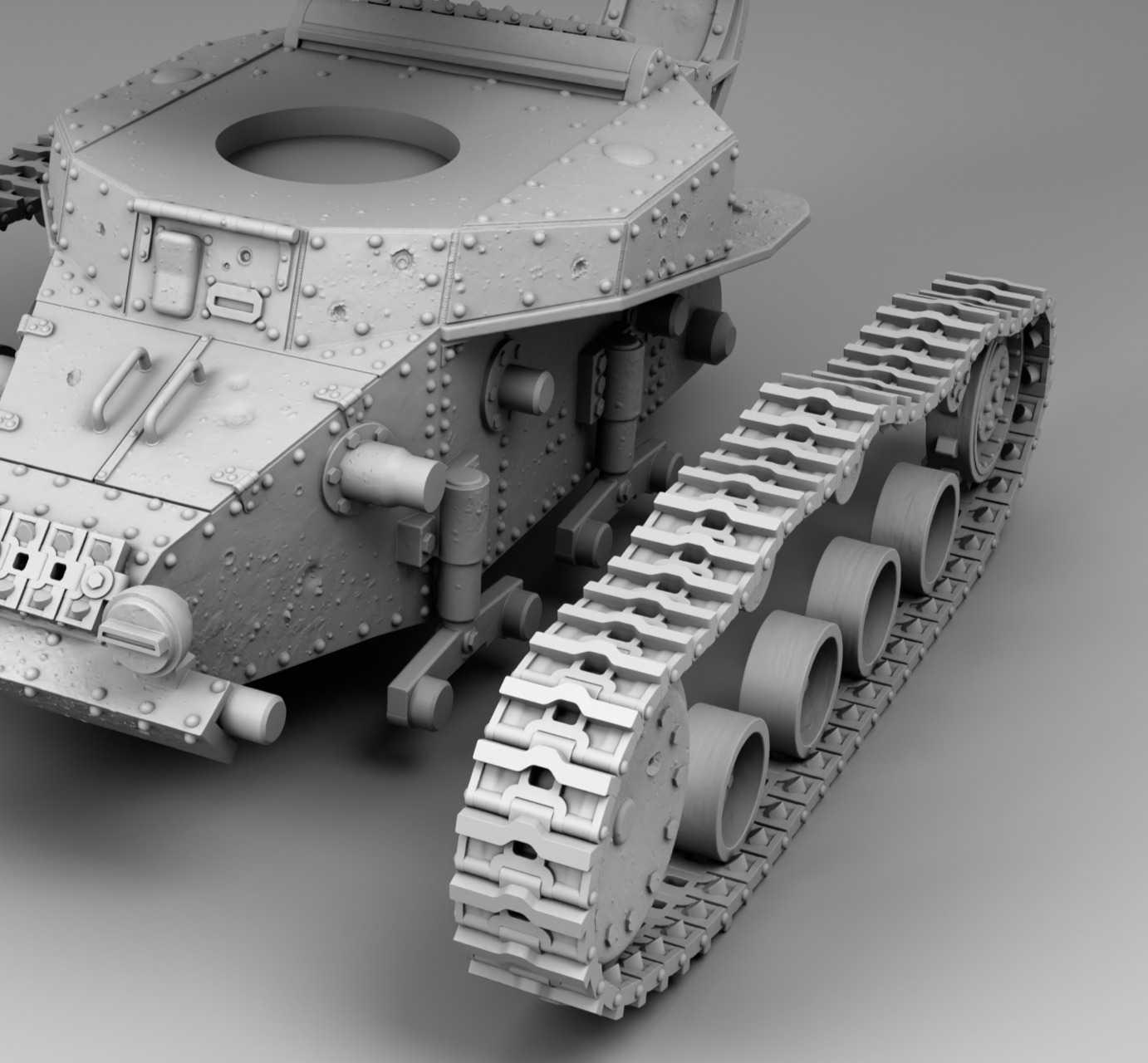 USSR tank T-18 3D print model_15