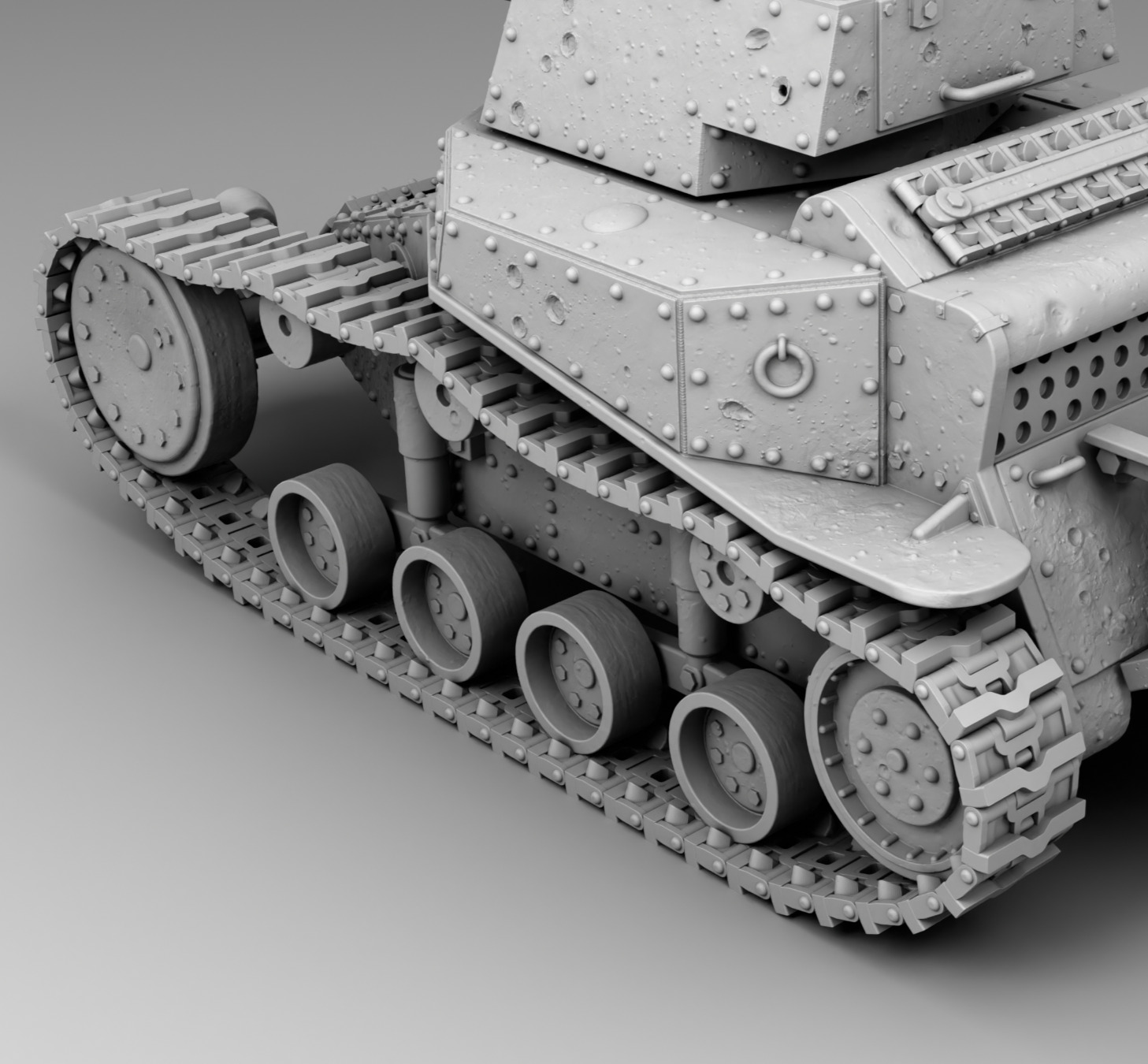 USSR tank T-18 3D print model_13