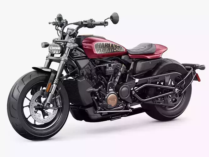 Harley-Davidson Sportster S 2022 3D model