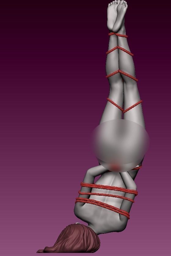 SHIBARI GIRL 5 3D print model_1