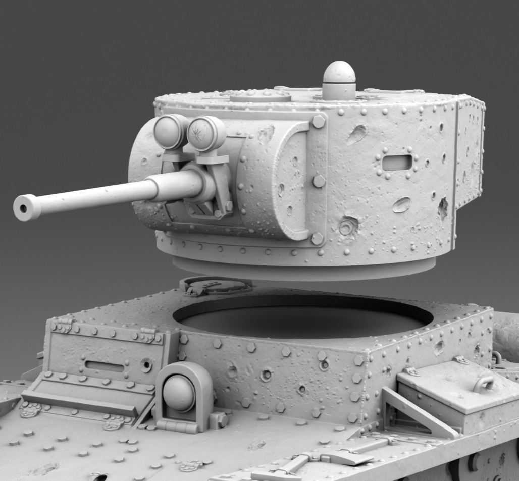 USSR tank T-26 3D print model_15