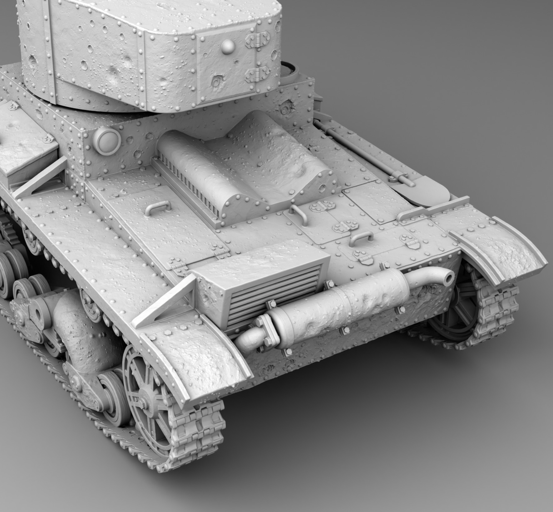 USSR tank T-26 3D print model_13