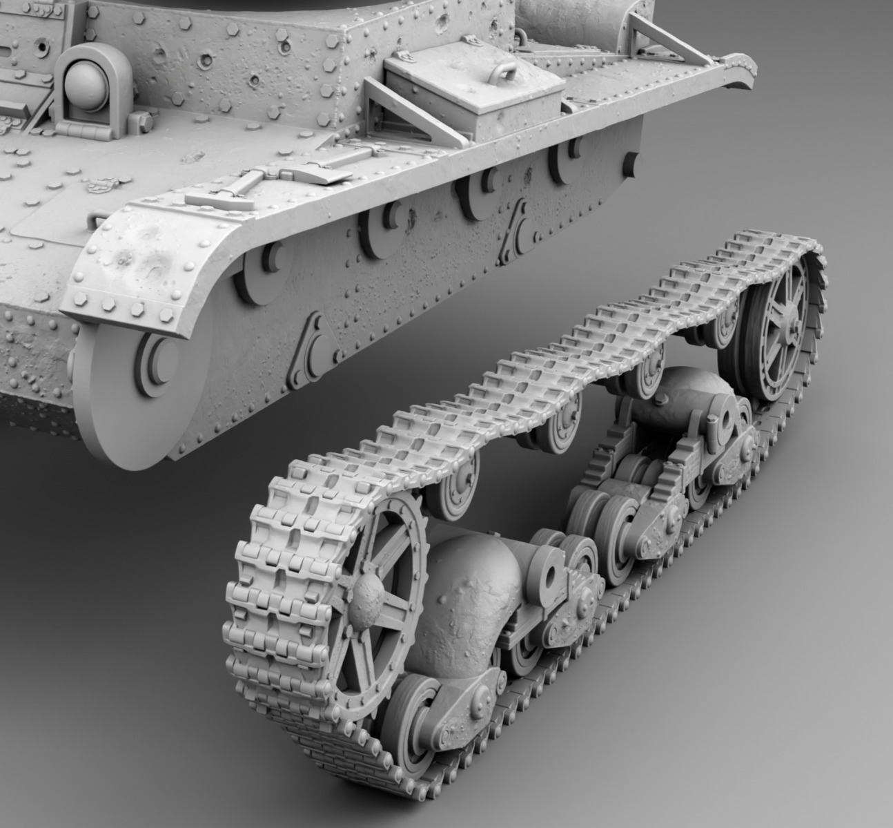 USSR tank T-26 3D print model_16