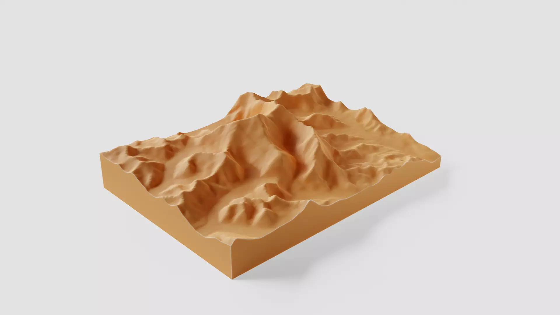 Mount Everest 3D print model