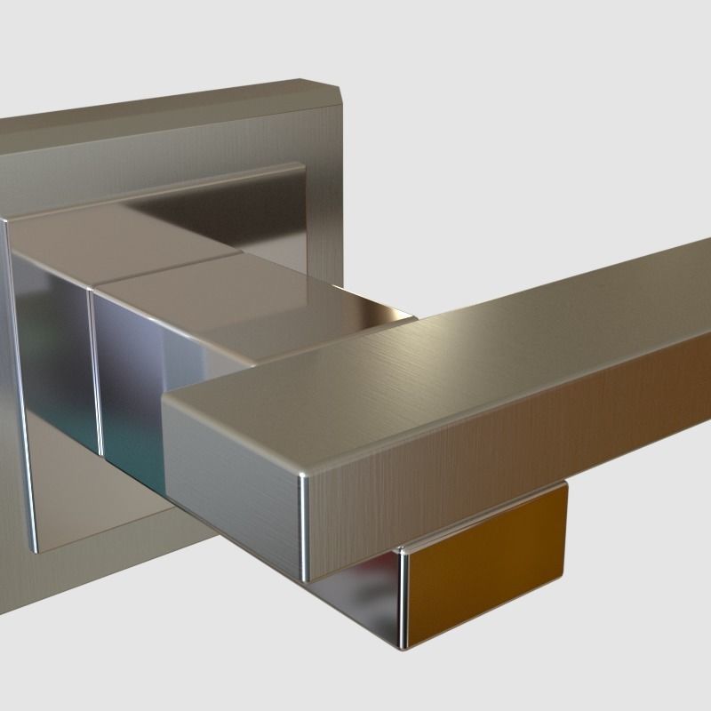 Door Handles for ArchViz Projects - Style MH38 3D model_6