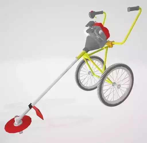 Brushcutter lawnmower - lawnmower