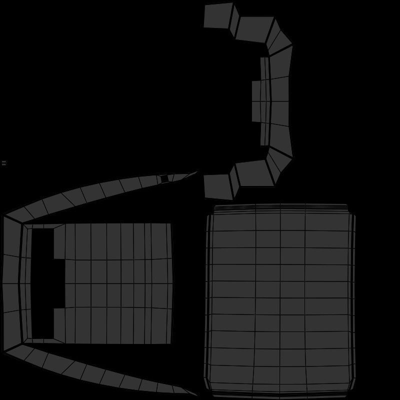 Office Telephone 3D model_10