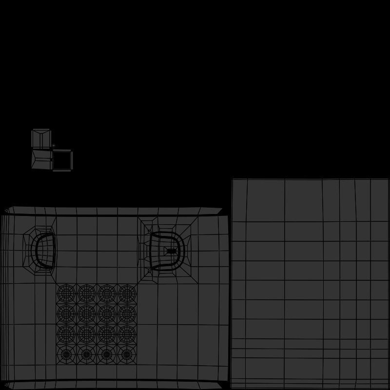 Office Telephone 3D model_8
