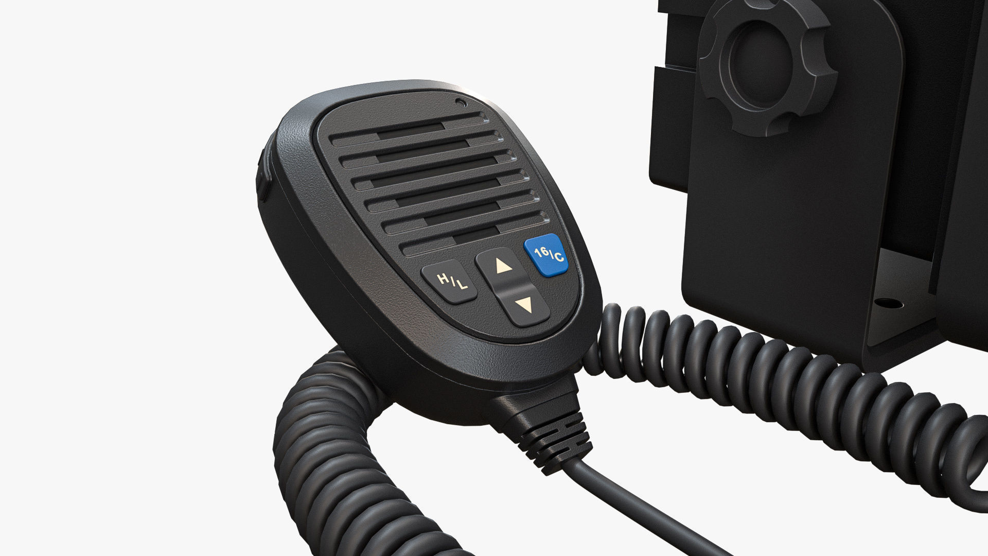 Fixed-Mount VHF Radio 3D model_8