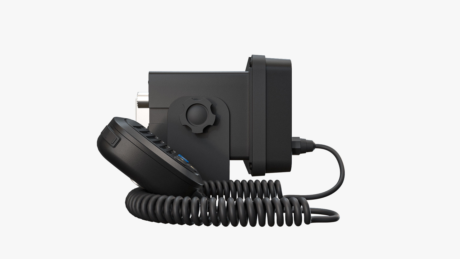 Fixed-Mount VHF Radio 3D model_4