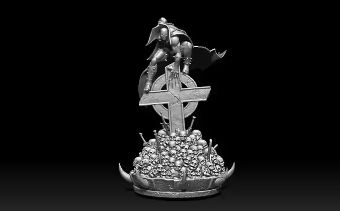 Spawn Skull Tower Graveyard