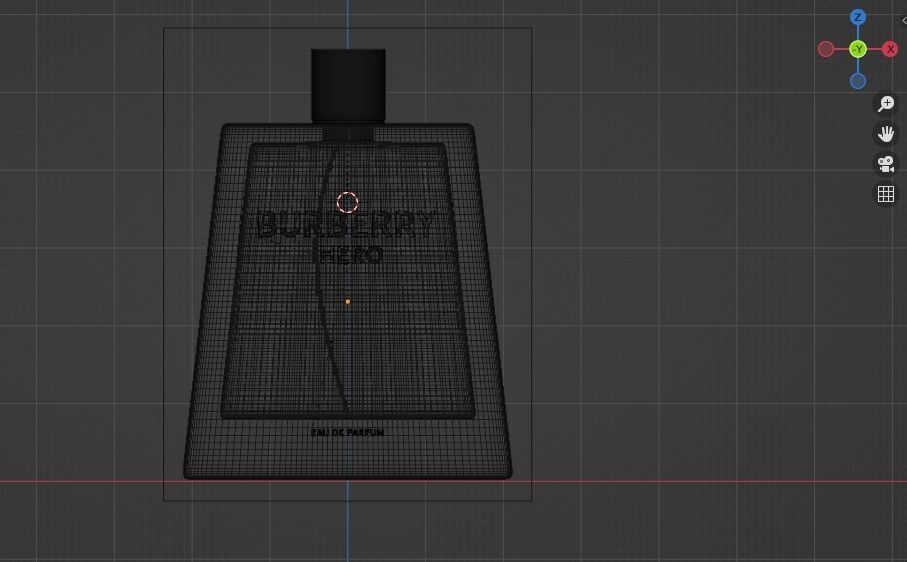 BURBERRY HERO eau de parfum  3D model_5