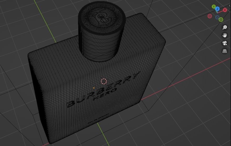 BURBERRY HERO eau de parfum  3D model_4