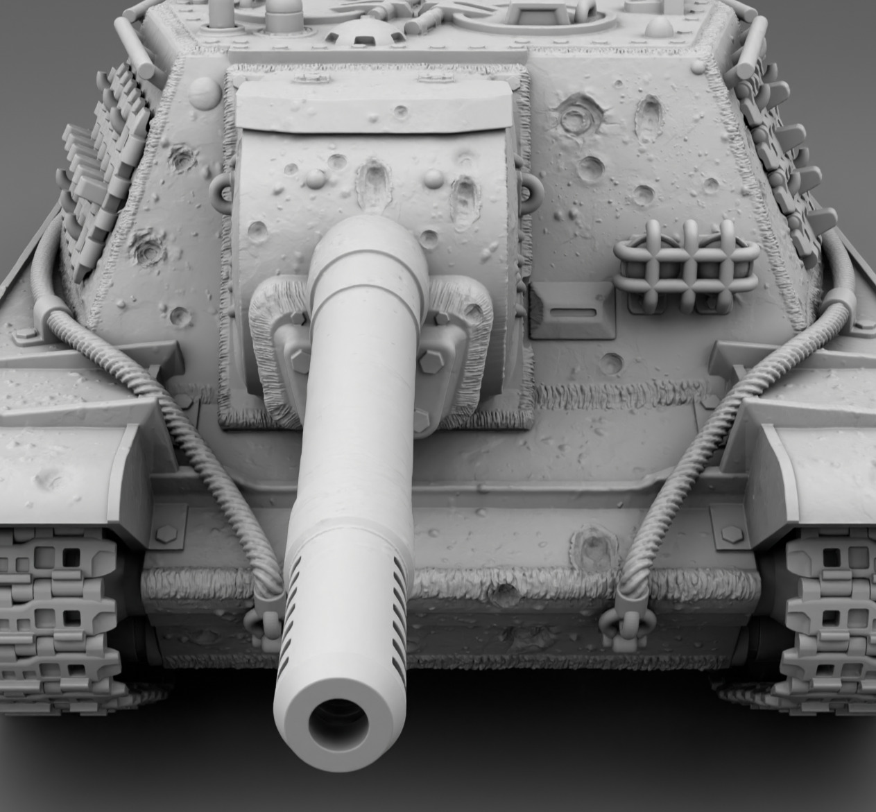 USSR tank SU-152 3D print model_14